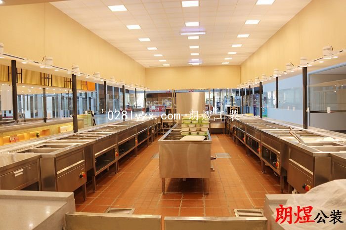 成都華為(wèi)員工(gōng)食堂裝(zhuāng)修設計案例