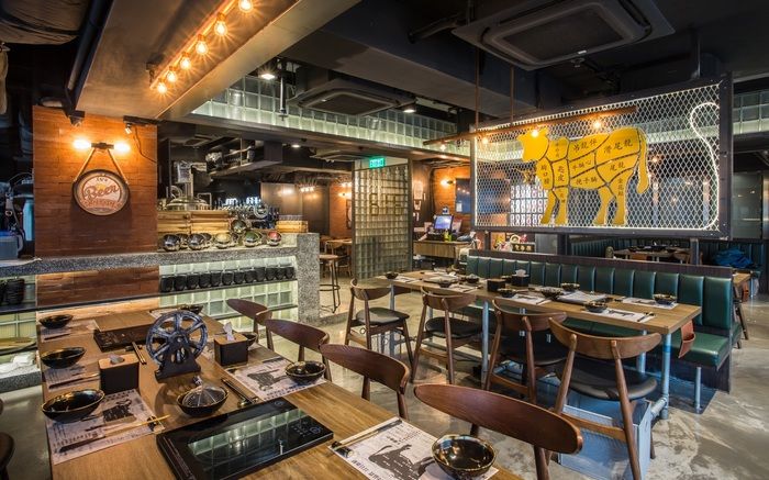 工(gōng)業風格火鍋店(diàn)裝(zhuāng)修設計
