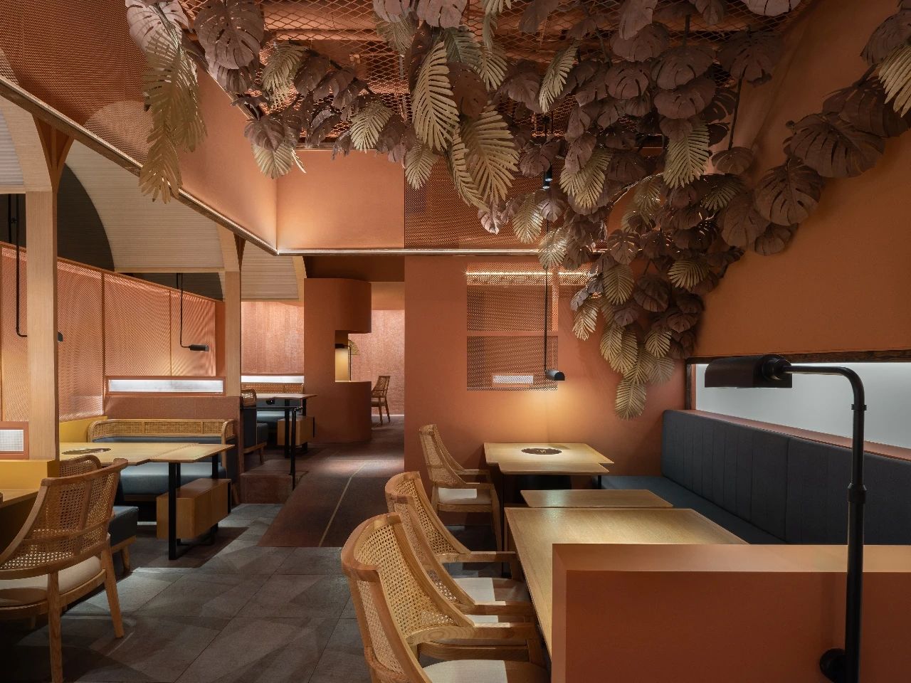 網紅火鍋店(diàn)餐廳裝(zhuāng)修設計效果圖