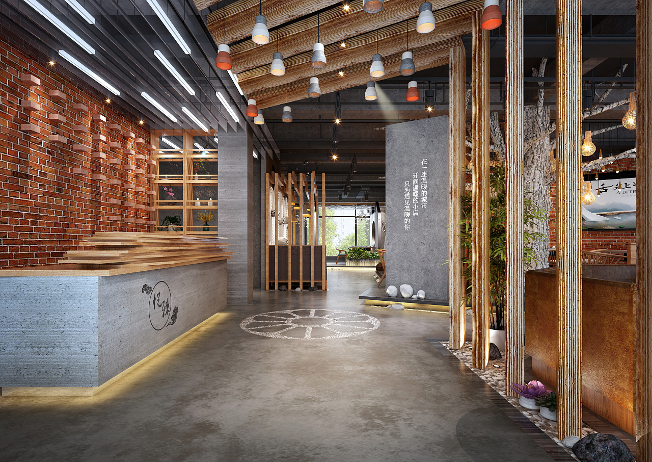 成都火鍋店(diàn)裝(zhuāng)修設計效果圖