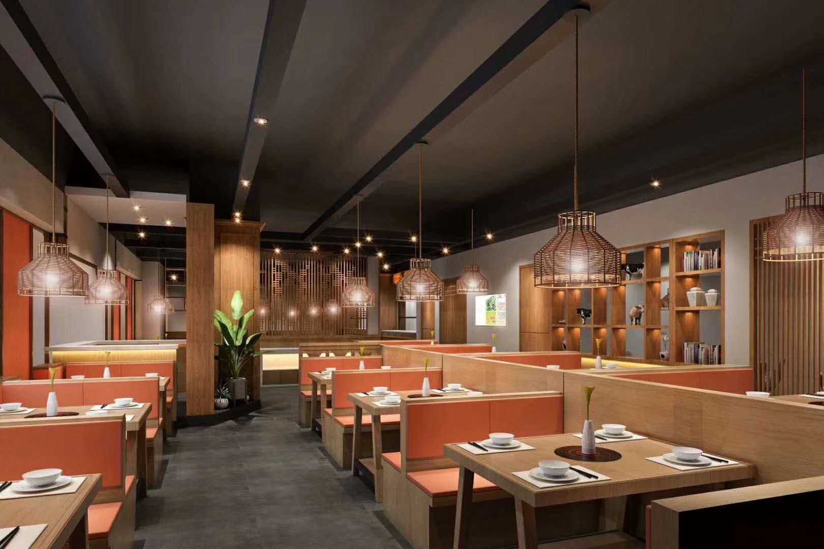 火鍋店(diàn)裝(zhuāng)修設計