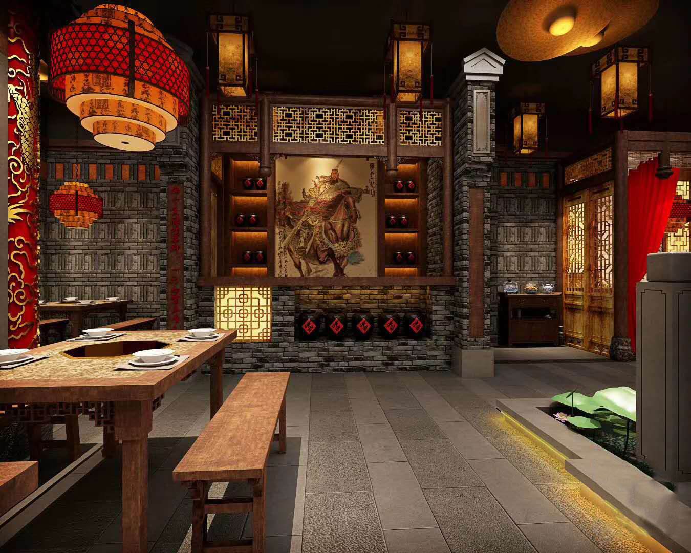火鍋店(diàn)裝(zhuāng)修