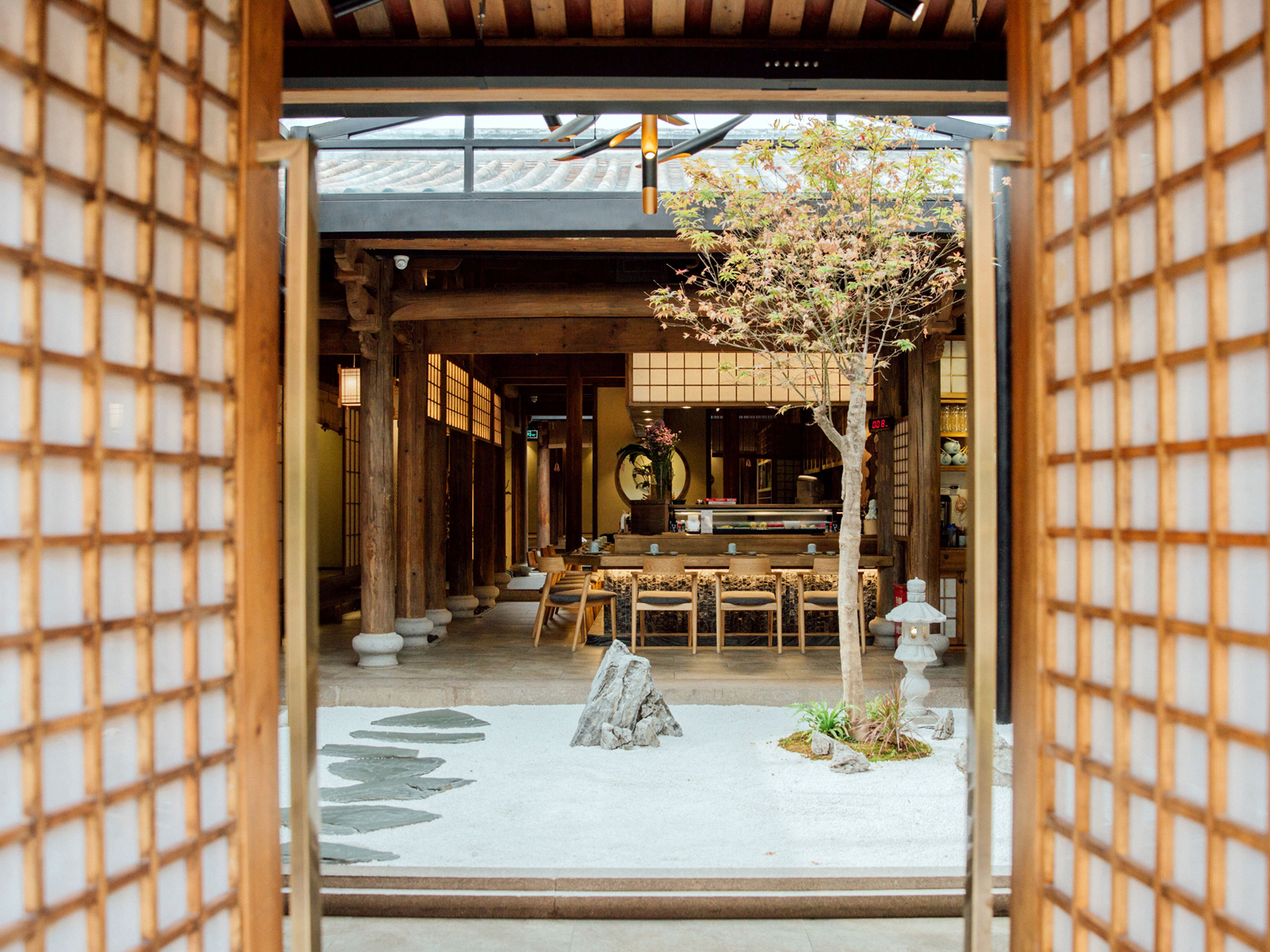 日本料理(lǐ)店(diàn)設計圖片