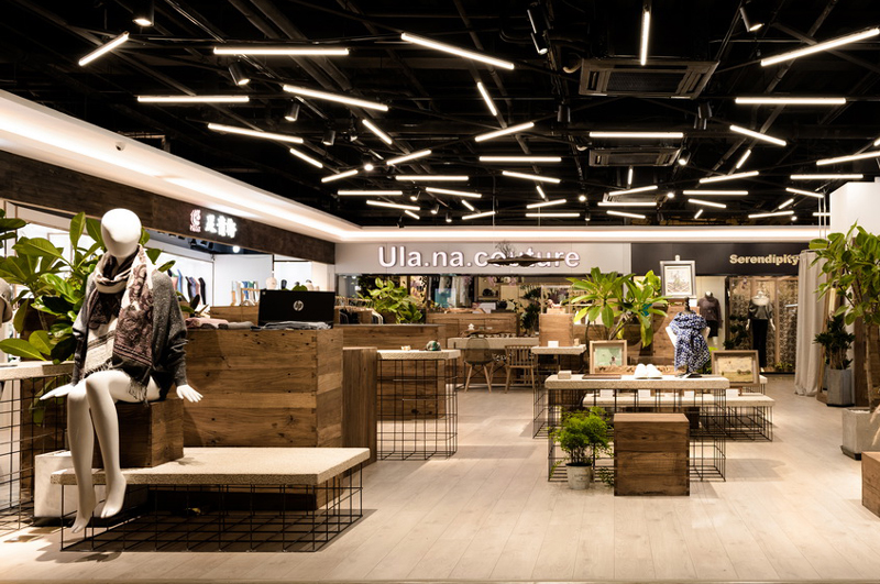 潮流集合店(diàn)裝(zhuāng)修設計效果圖