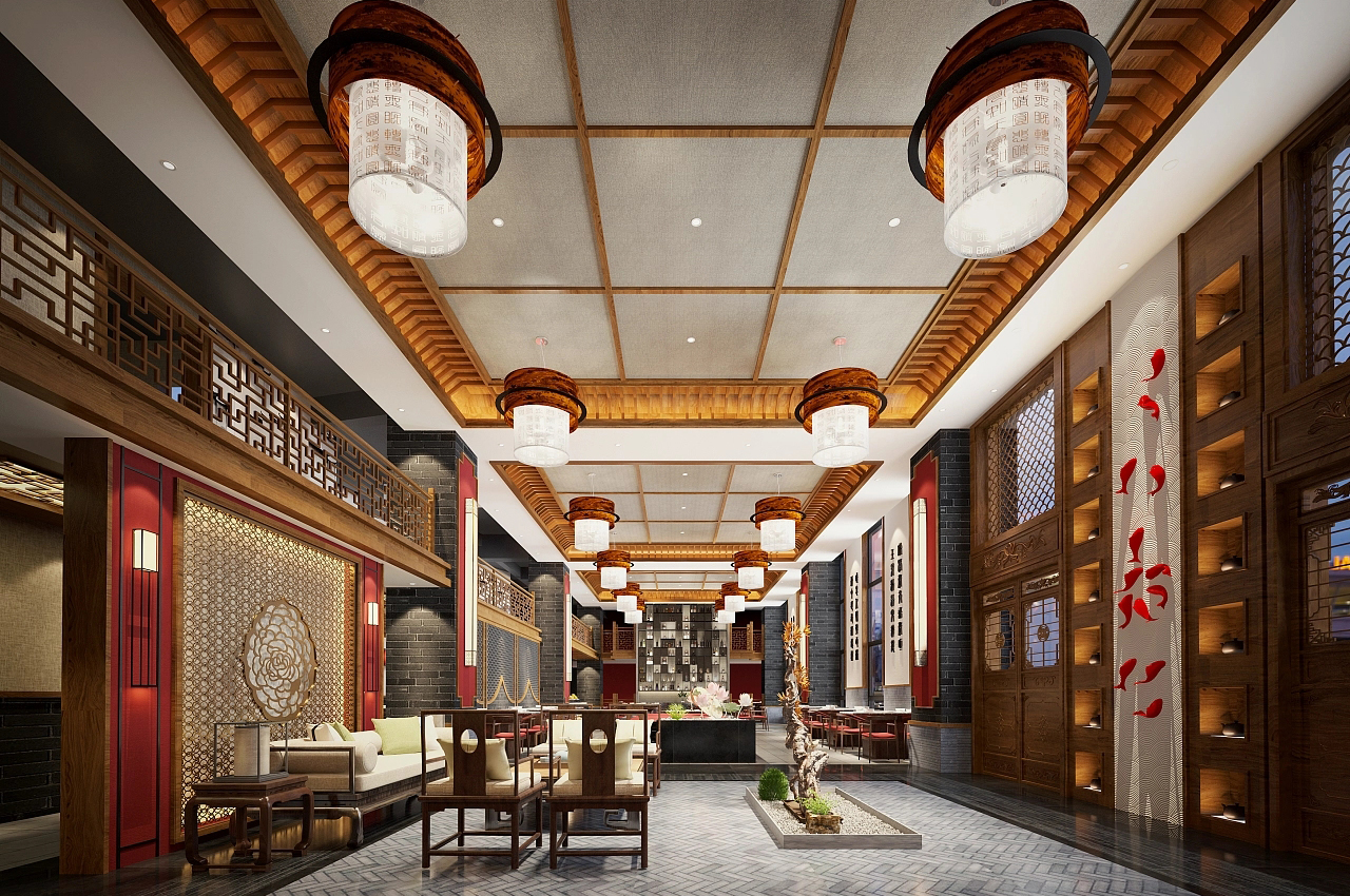 複古元素的火鍋店(diàn)裝(zhuāng)修設計