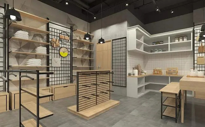小(xiǎo)門店(diàn)裝(zhuāng)修布局效果圖