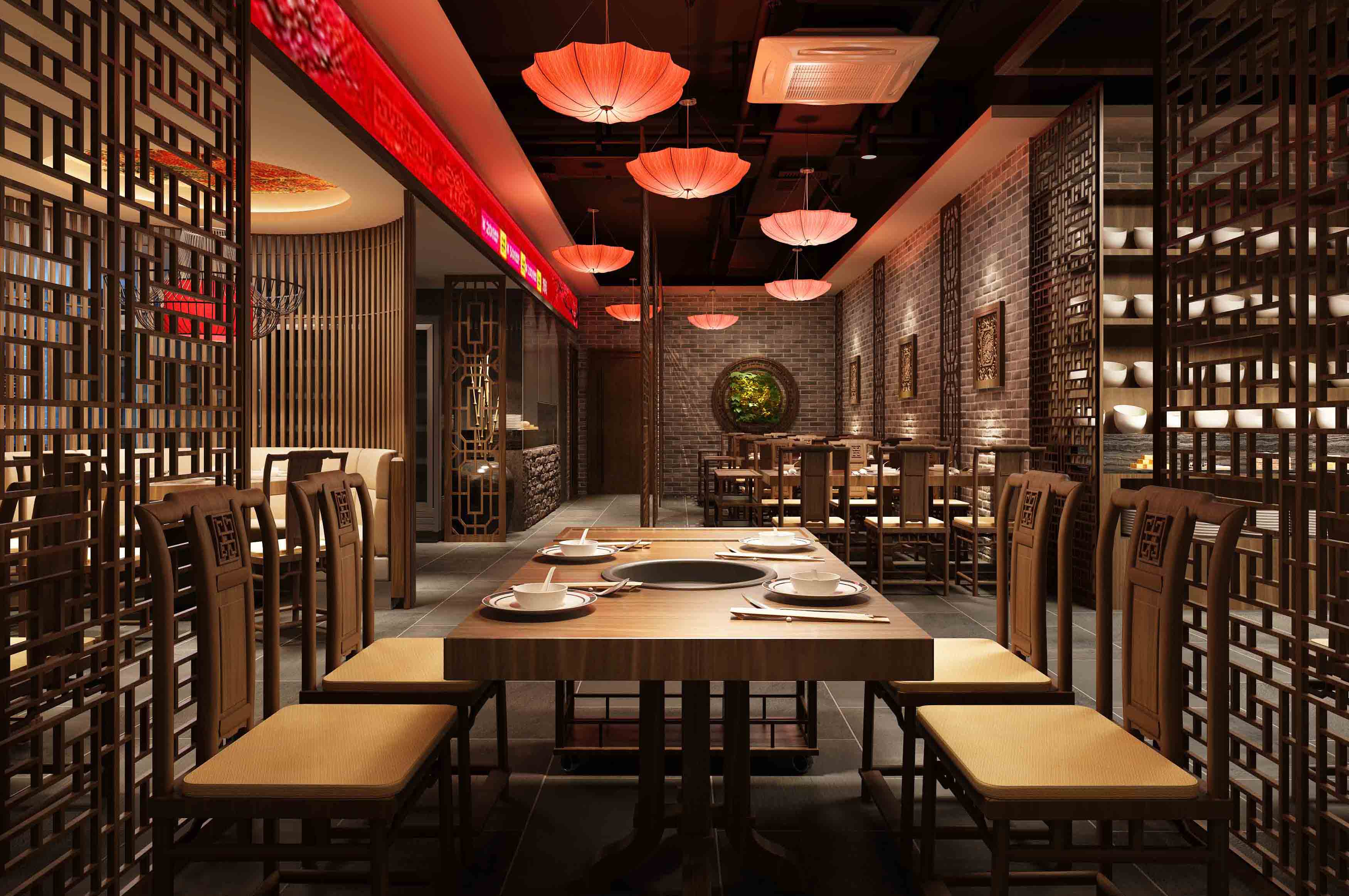 成都火鍋店(diàn)裝(zhuāng)修設計