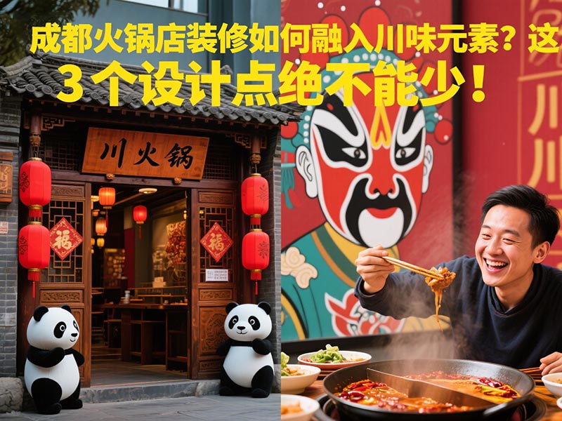 成都火鍋店(diàn)裝(zhuāng)修如何融入川味元素？這 3 個設計點絕不能(néng)少！