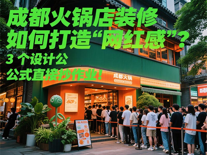 成都火鍋店(diàn)裝(zhuāng)修如何打造“網紅感”？3個設計公(gōng)式直接抄作(zuò)業！